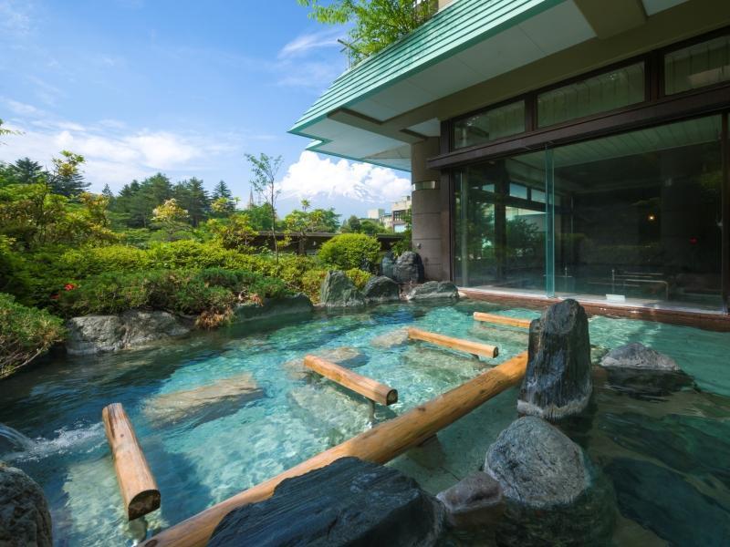 Fujisan Onsen Bessho Sasa Hotell Fujiyoshida Eksteriør bilde
