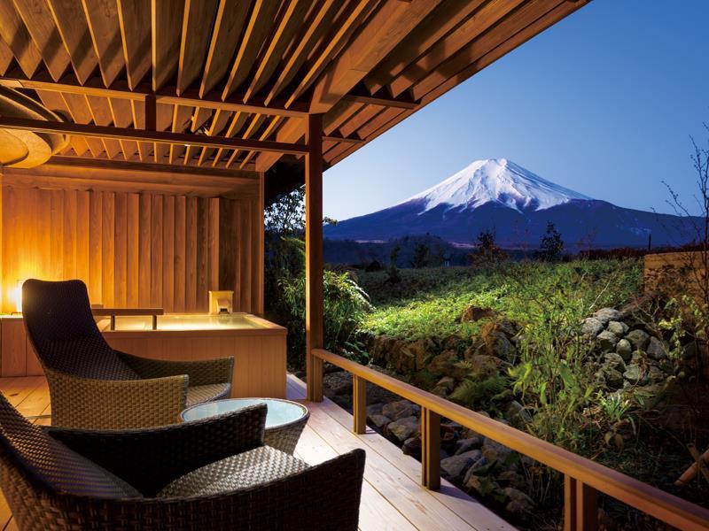 Fujisan Onsen Bessho Sasa Hotell Fujiyoshida Eksteriør bilde