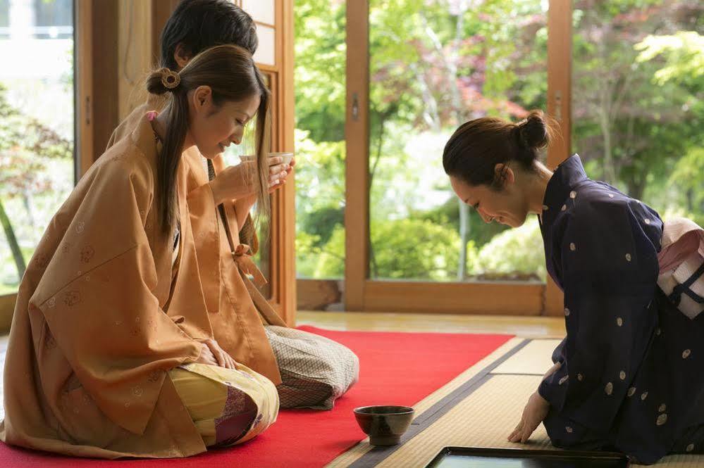 Fujisan Onsen Bessho Sasa Hotell Fujiyoshida Eksteriør bilde
