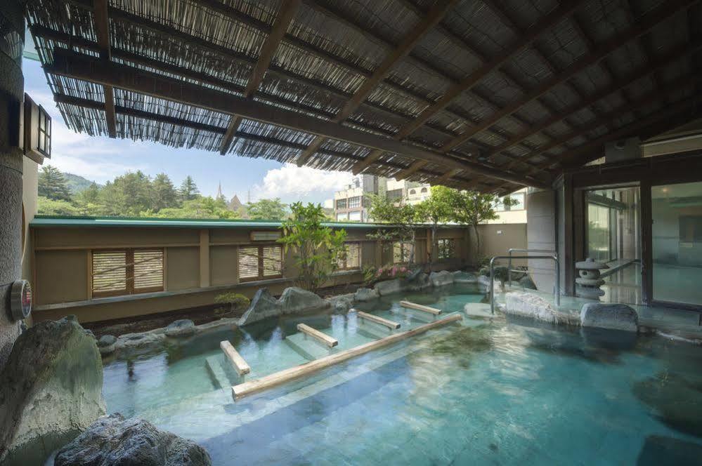 Fujisan Onsen Bessho Sasa Hotell Fujiyoshida Eksteriør bilde