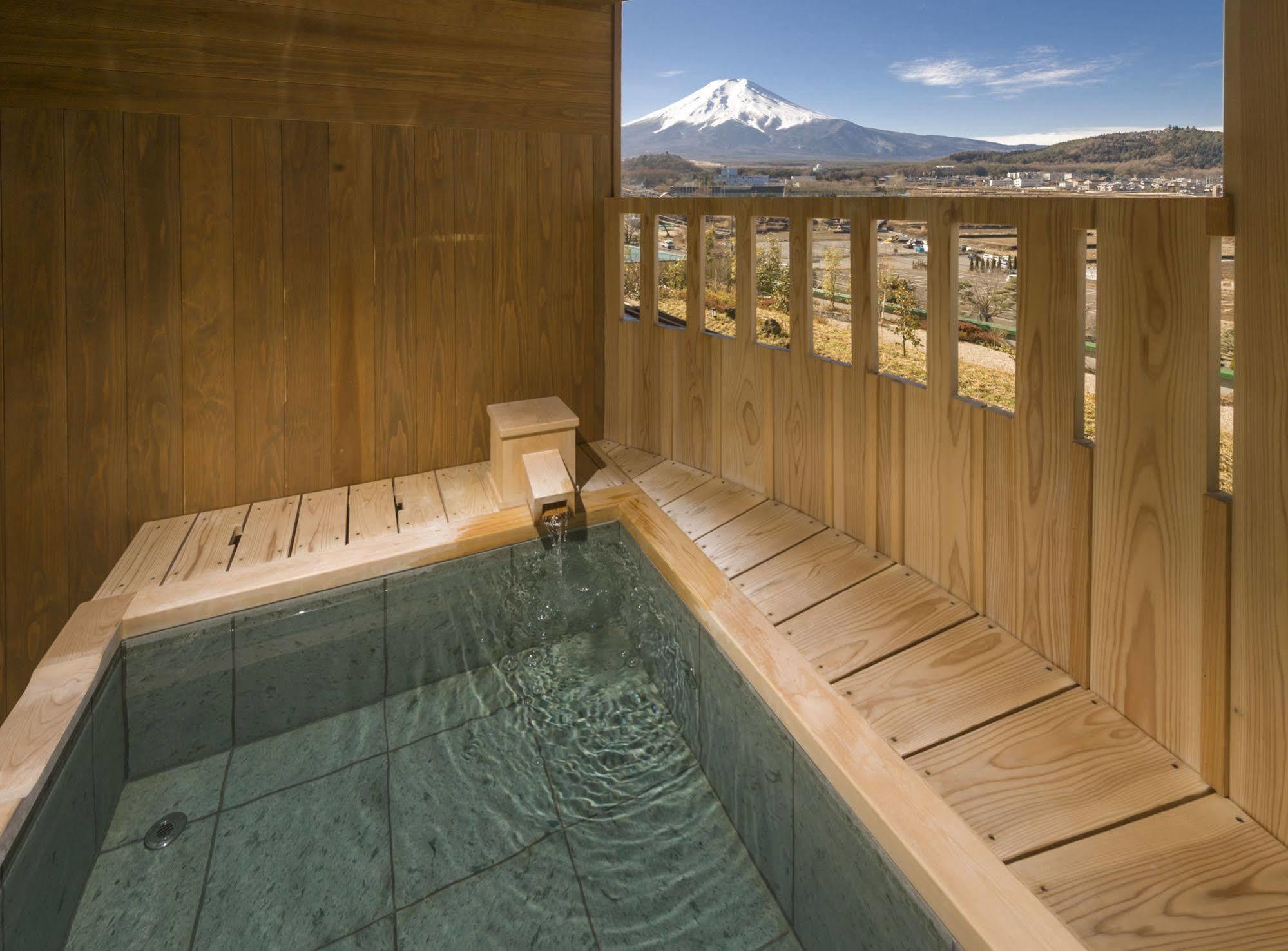 Fujisan Onsen Bessho Sasa Hotell Fujiyoshida Eksteriør bilde