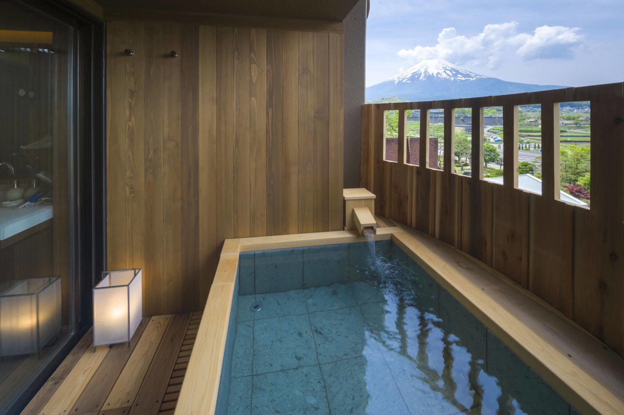 Fujisan Onsen Bessho Sasa Hotell Fujiyoshida Eksteriør bilde