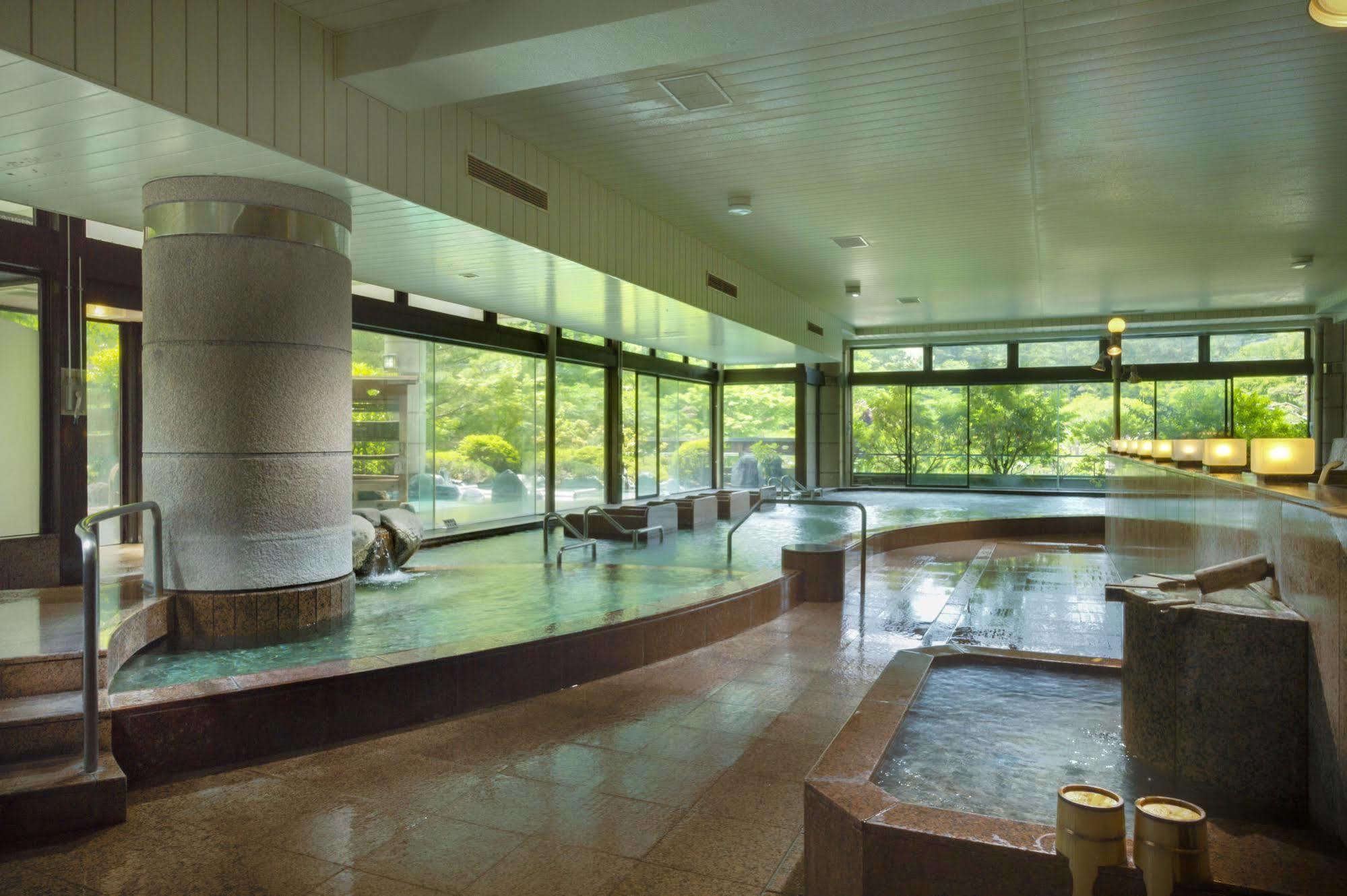 Fujisan Onsen Bessho Sasa Hotell Fujiyoshida Eksteriør bilde