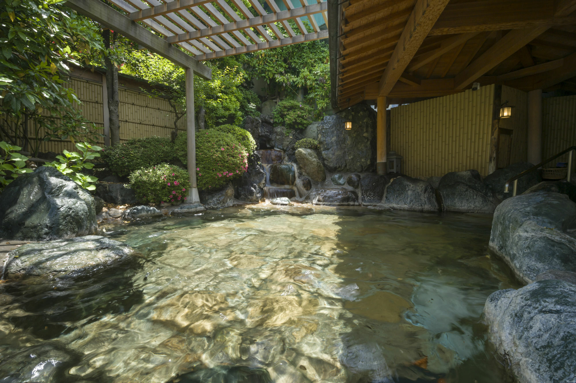 Fujisan Onsen Bessho Sasa Hotell Fujiyoshida Eksteriør bilde